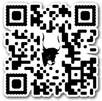 FindWool QR code website sticker